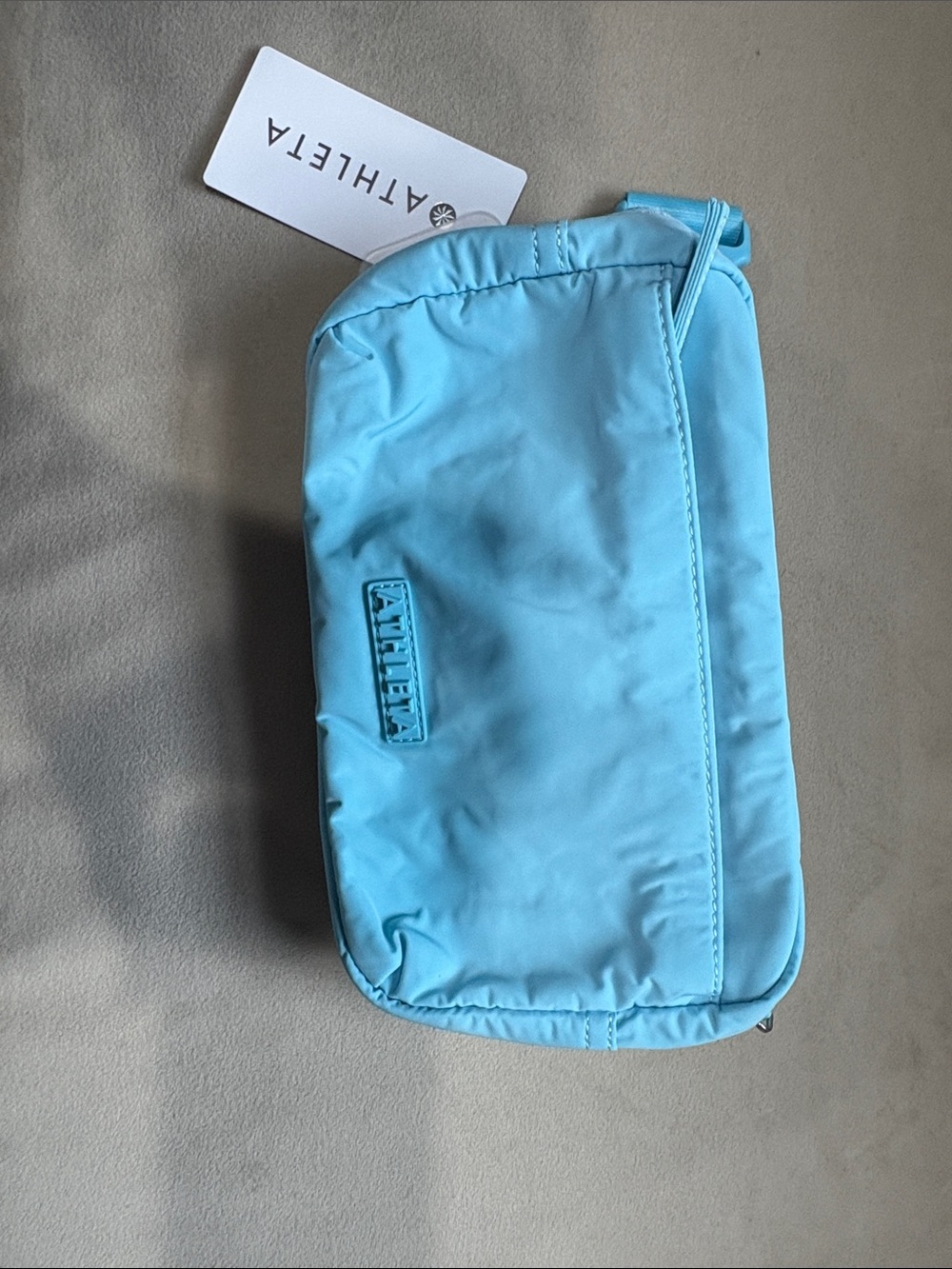 Athleta Aqua Blue Cosmetic Pouch
